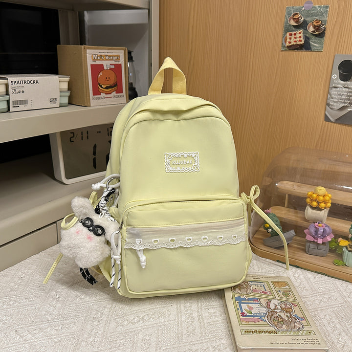 Stylischer kompakter Mini-Rucksack mit niedlichen Akzenten Karnz