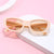 Damen modische Cat-Eye Sonnenbrille mit flexiblem Rahmen und UV-Schutz Karnz