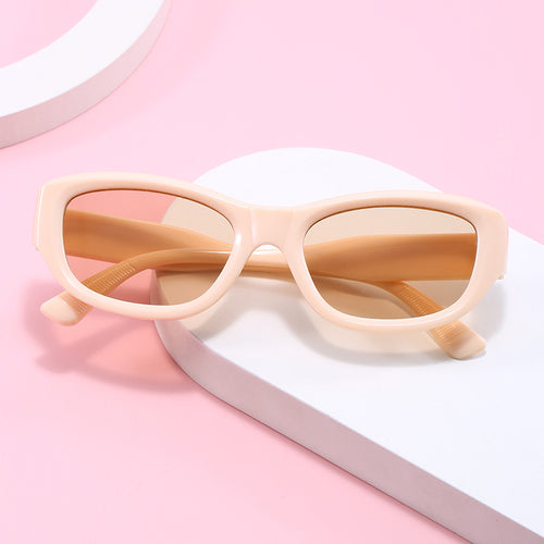 Damen modische Cat-Eye Sonnenbrille mit flexiblem Rahmen und UV-Schutz Karnz