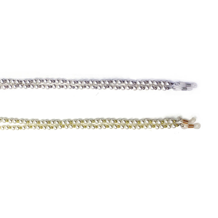 Elegante Doppelstrang Brillen Kette Karnz