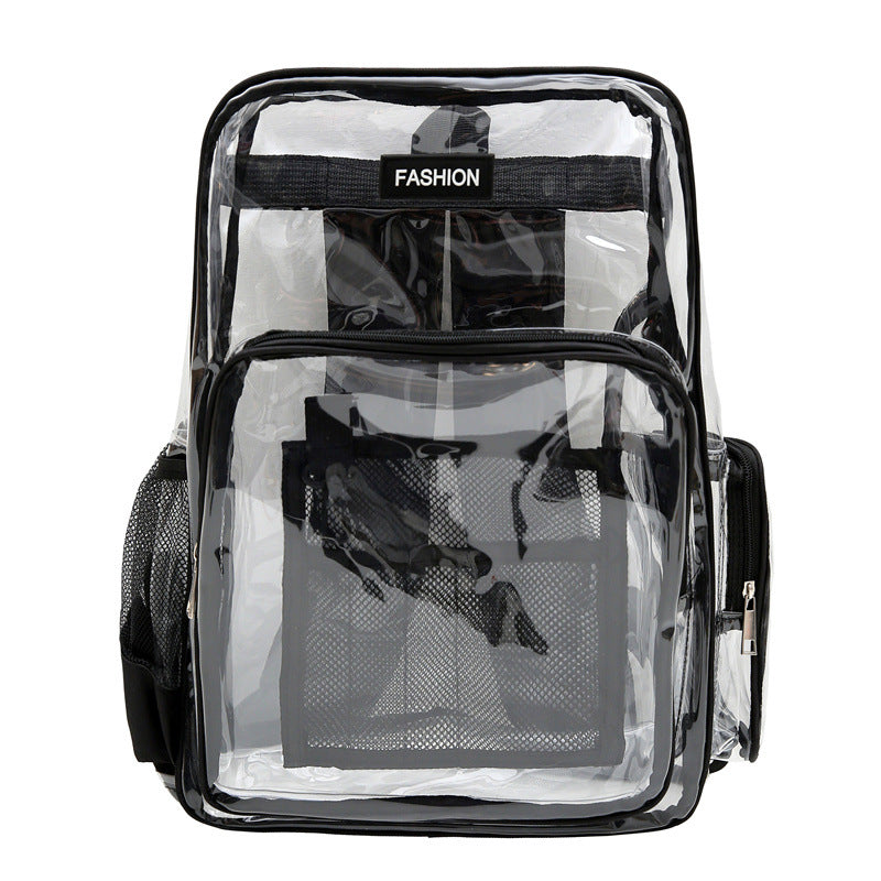 Transparenter Klarer Rucksack