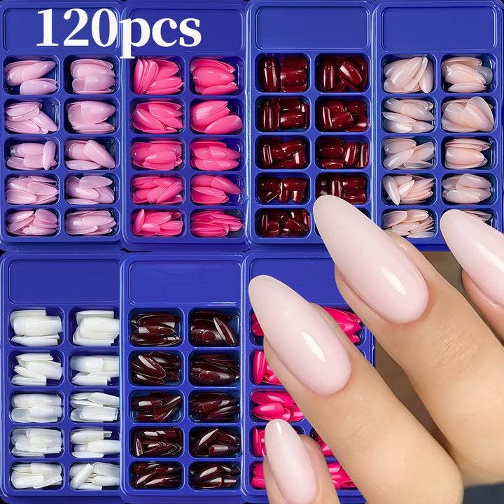 Premium Glossy Press-On Nail Tips Karnz