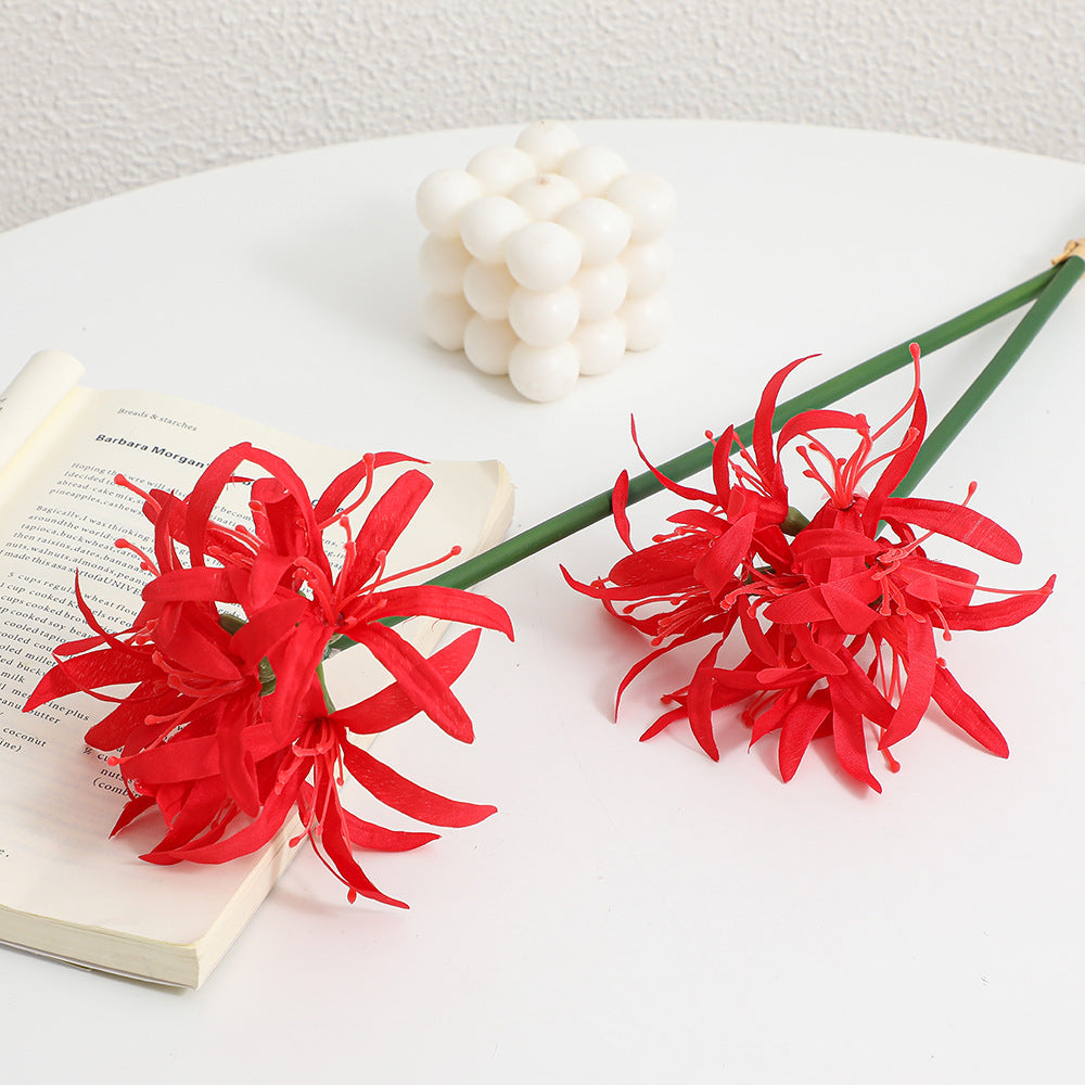 Künstlicher Blütenzweig mit filigranen Blüten Karnz