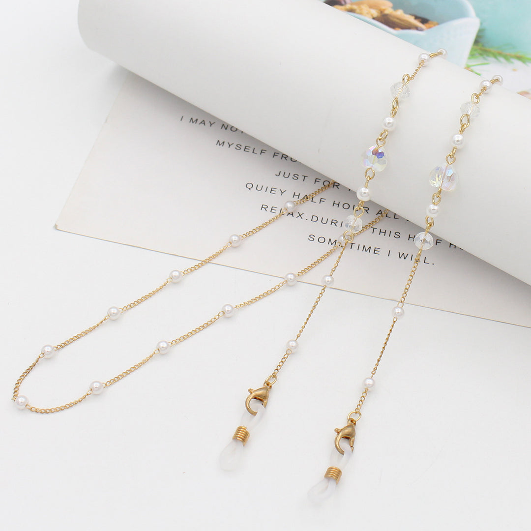 Elegante gestufte Perlenkette Karnz