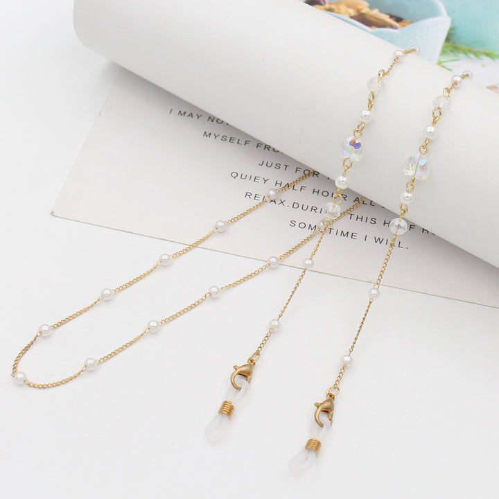 Elegante gestufte Perlenkette Karnz