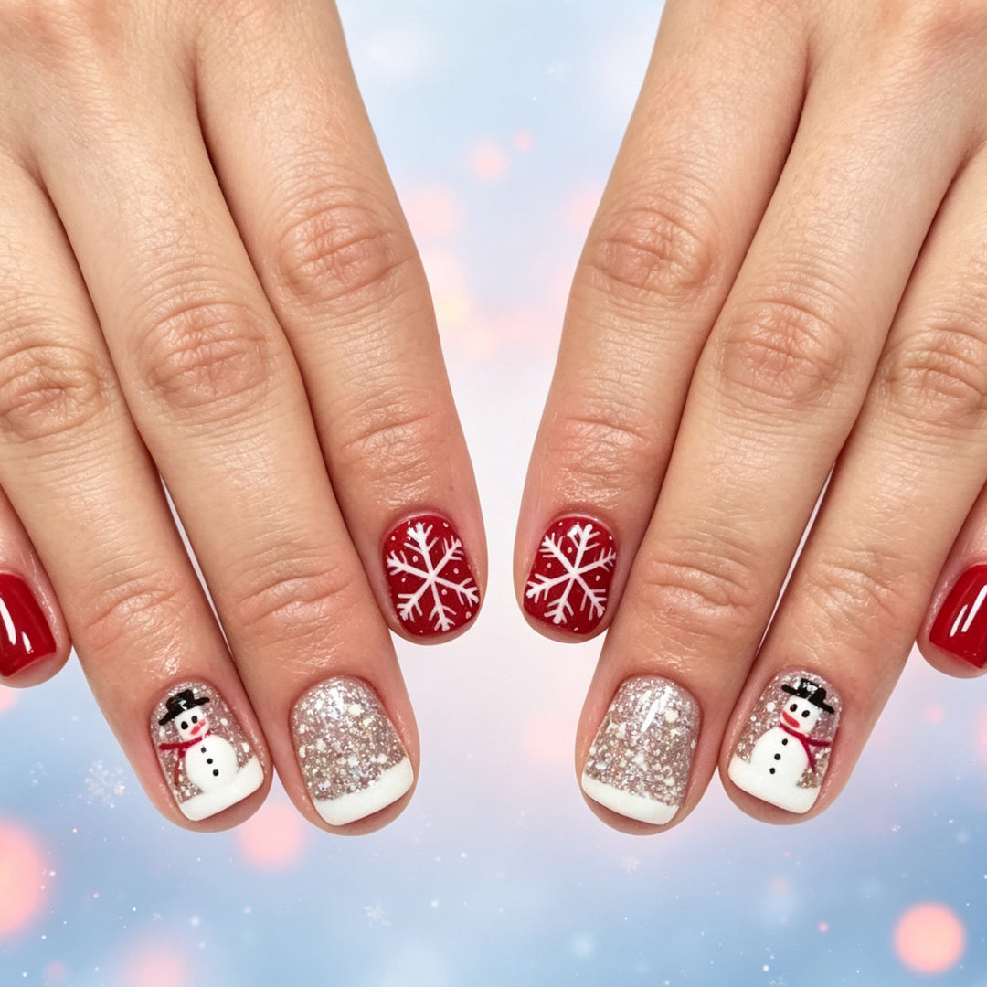 Festliches saisonales Nagelkunstset Karnz