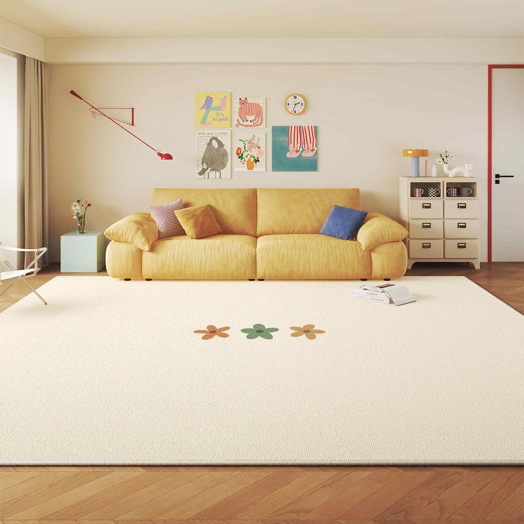 Vintage-inspirierter geometrischer Teppich Karnz