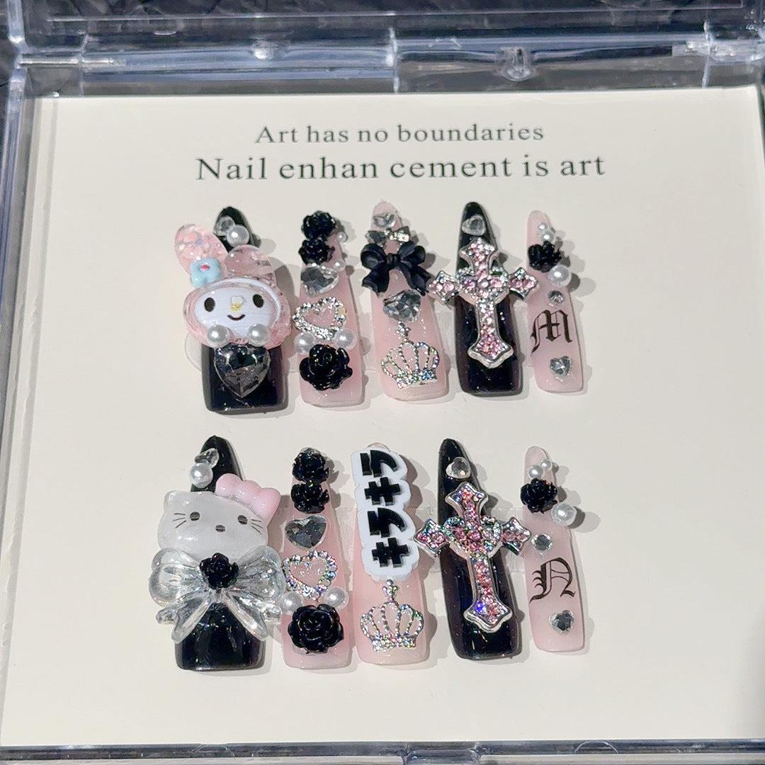 Dekoratives Nail Art Set