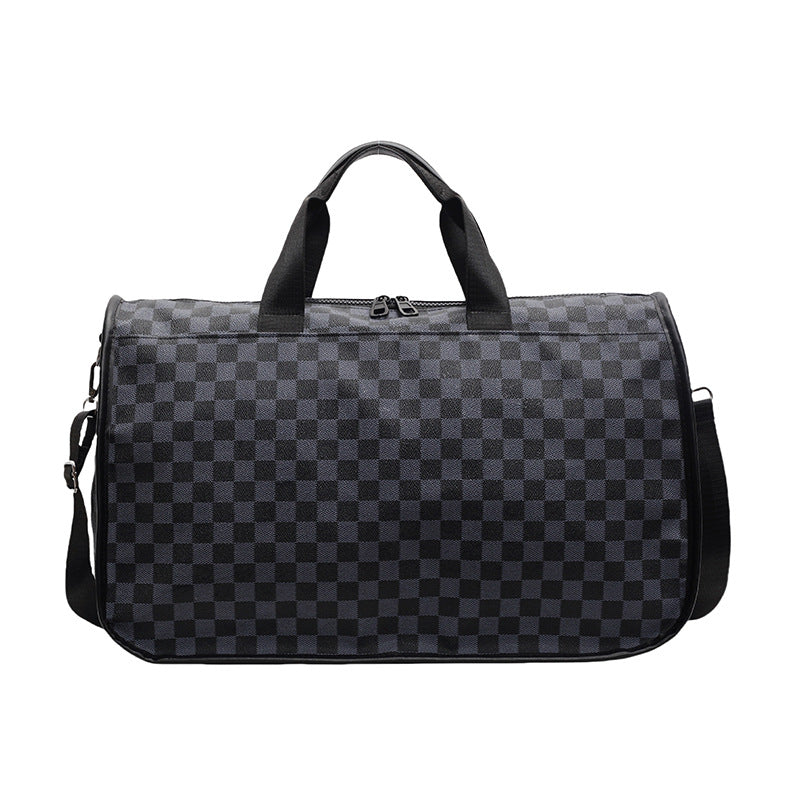 Stylische Schachbrett-Reise-Duffel-Tasche Karnz