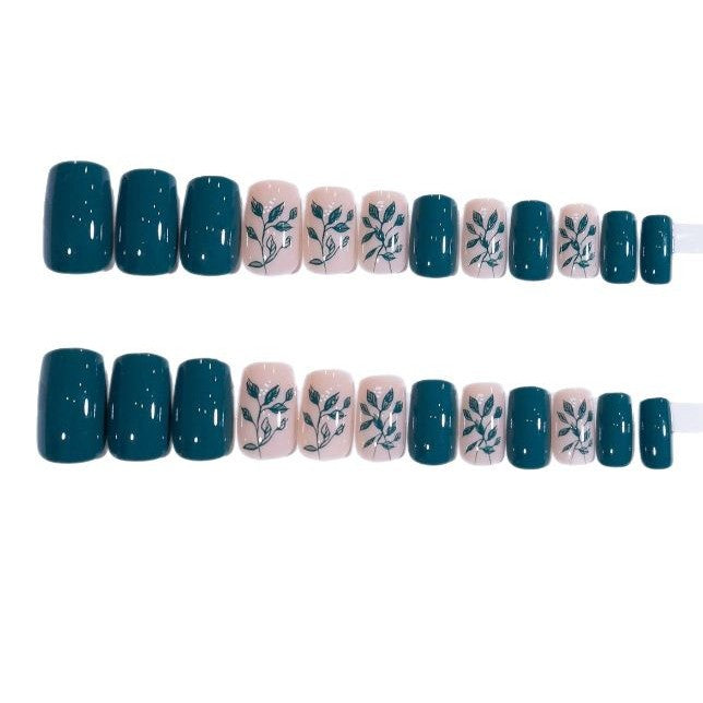 Künstlerische Botanische Nagelkunst Karnz