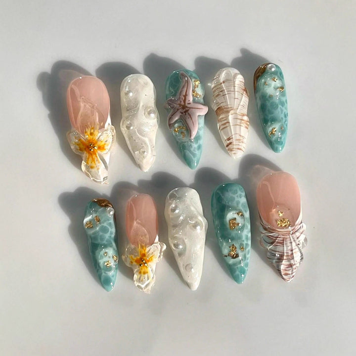 Künstlerisches 3D Nagelkunstset Karnz