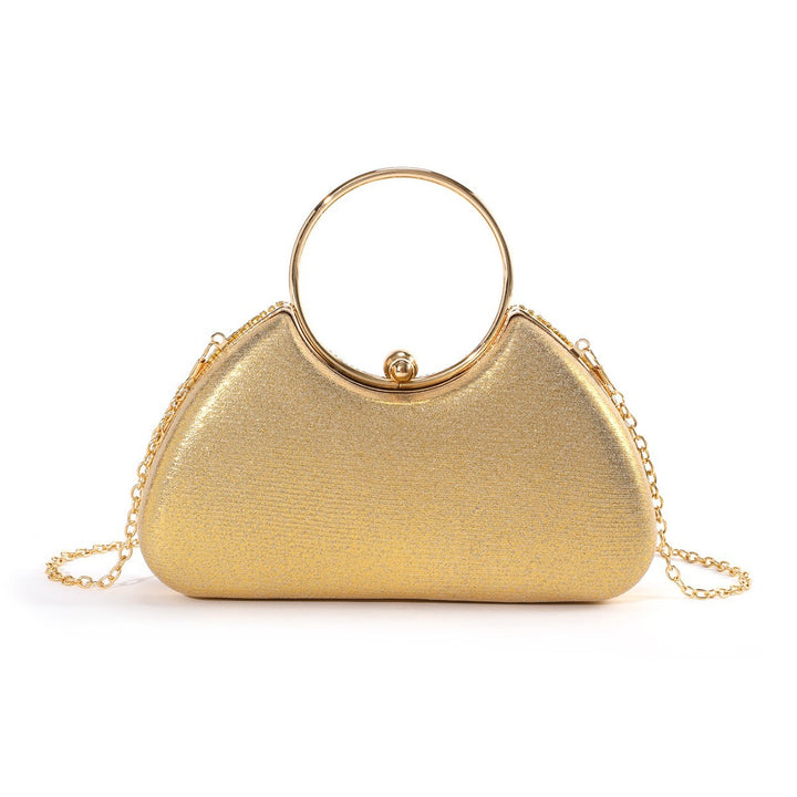 Glänzende Kettenlink Abend-Clutch