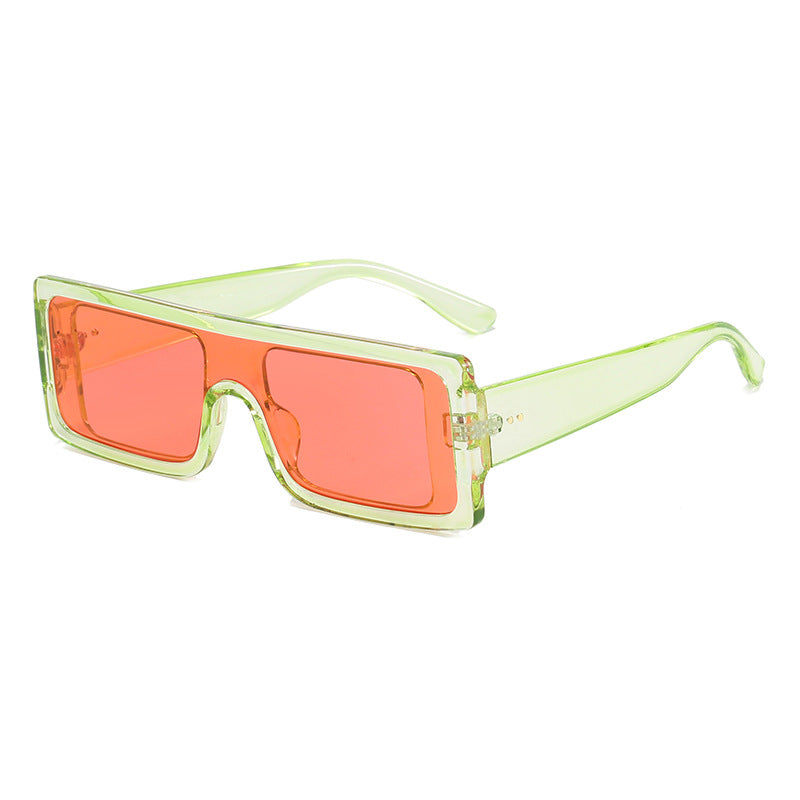 Damen Oversize-Sonnenbrille mit quadratischem Design Karnz