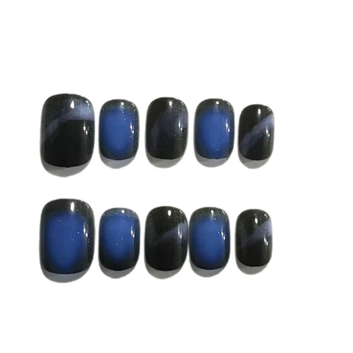 Galaxy-inspirierte Press-On Nagel Set Karnz