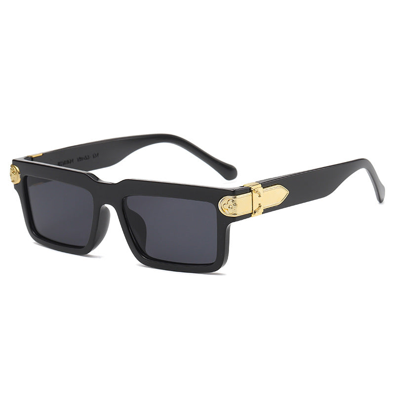 Damen modische Sonnenbrille im innovativen Quadratdesign Karnz