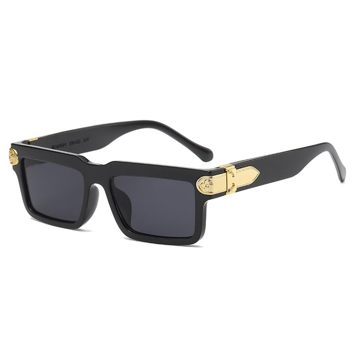 Damen modische Sonnenbrille im innovativen Quadratdesign Karnz