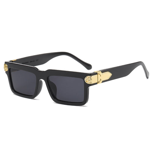 Damen modische Sonnenbrille im innovativen Quadratdesign Karnz