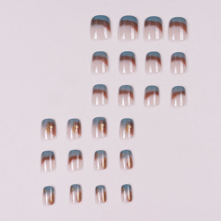Elegante Ombre Press-On Nägel