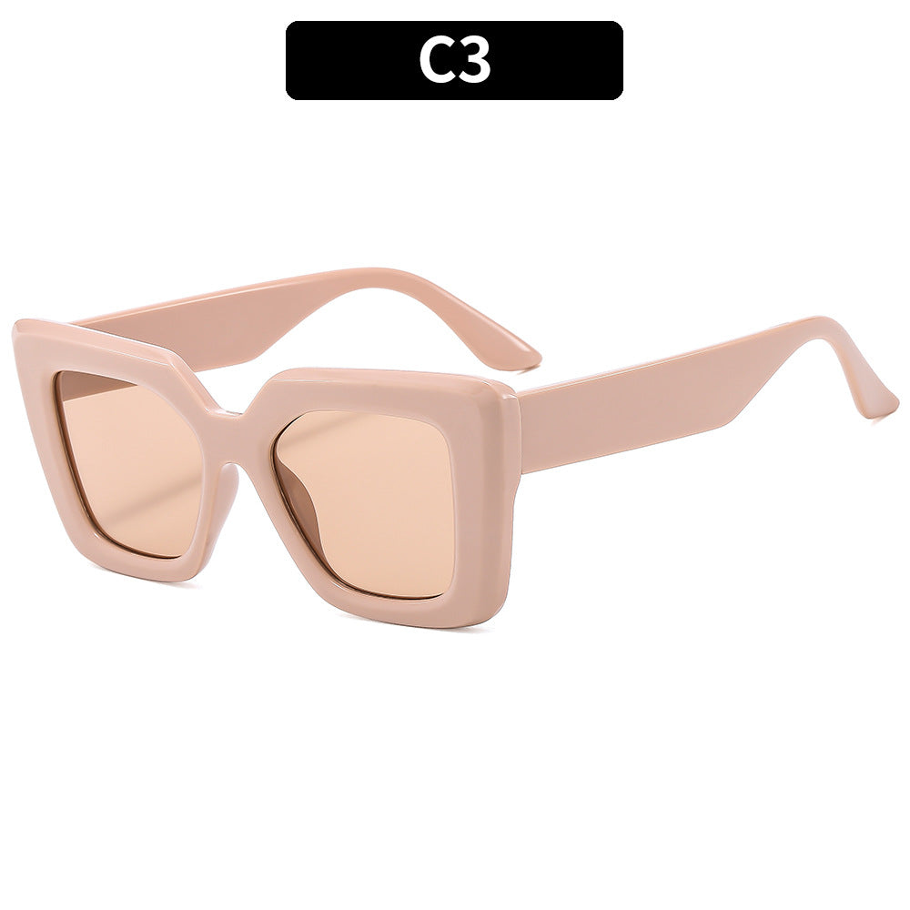 Chice modische quadratische Sonnenbrillen