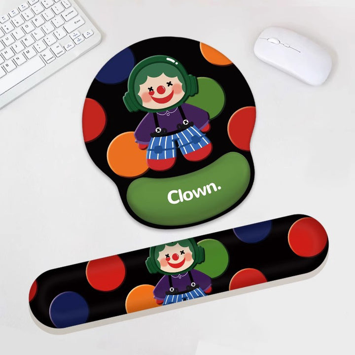 Spaß Clown-Themen Gaming Mauspad