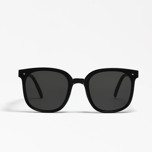 Damen quadratische Sonnenbrille mit innovativem Kunststoffrahmen und polarisierten Gläsern Karnz