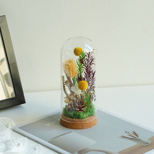 Moderner dekorativer floraler Terrarium