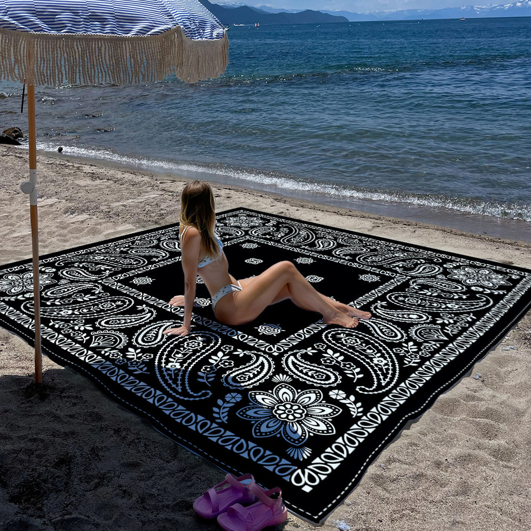 Mandala Design Strandmatte Karnz