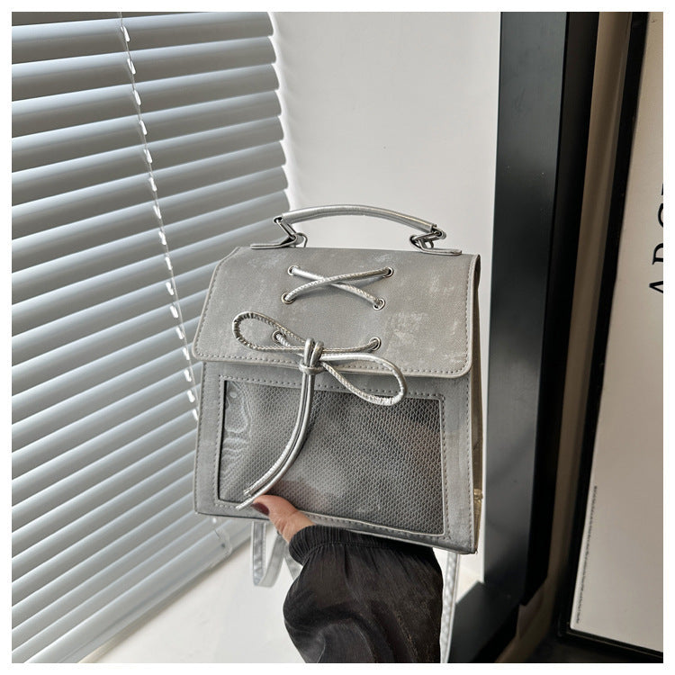 Chic Strukturierter Rucksack Karnz