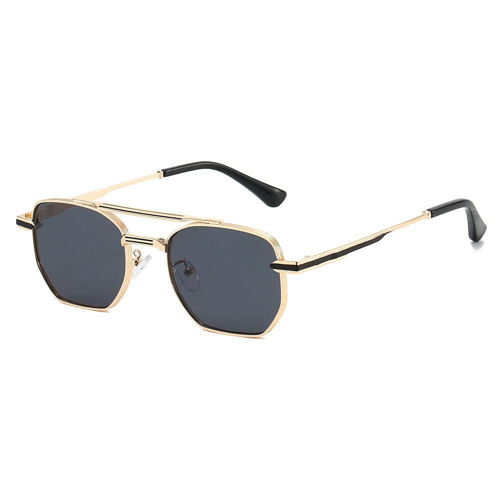 Damen modische Sonnenbrille im eleganten achteckigen Design Karnz