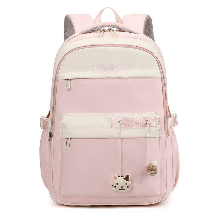 Niedlicher katzenmotivierter Schulrucksack