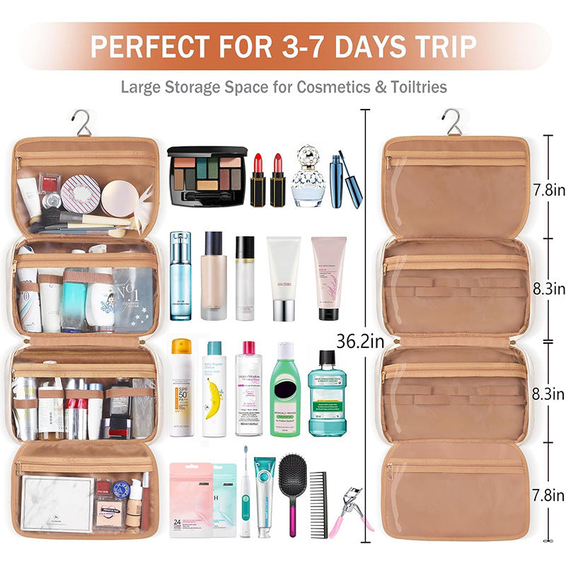 Kosmetik-Organizer Tasche mit Abnehmbaren Fächern Karnz