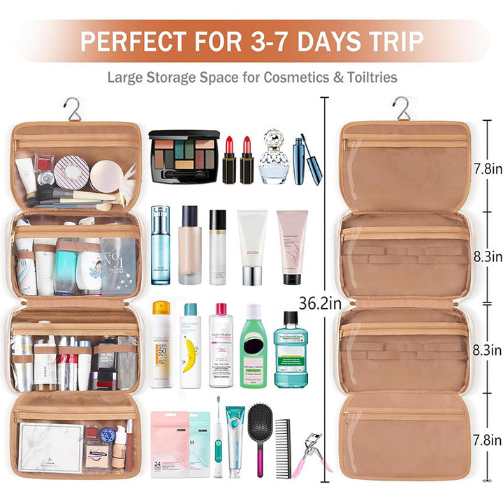 Kosmetik-Organizer Tasche mit Abnehmbaren Fächern Karnz