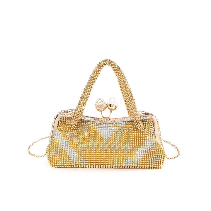 Strass-Besetzte Abend-Handtasche