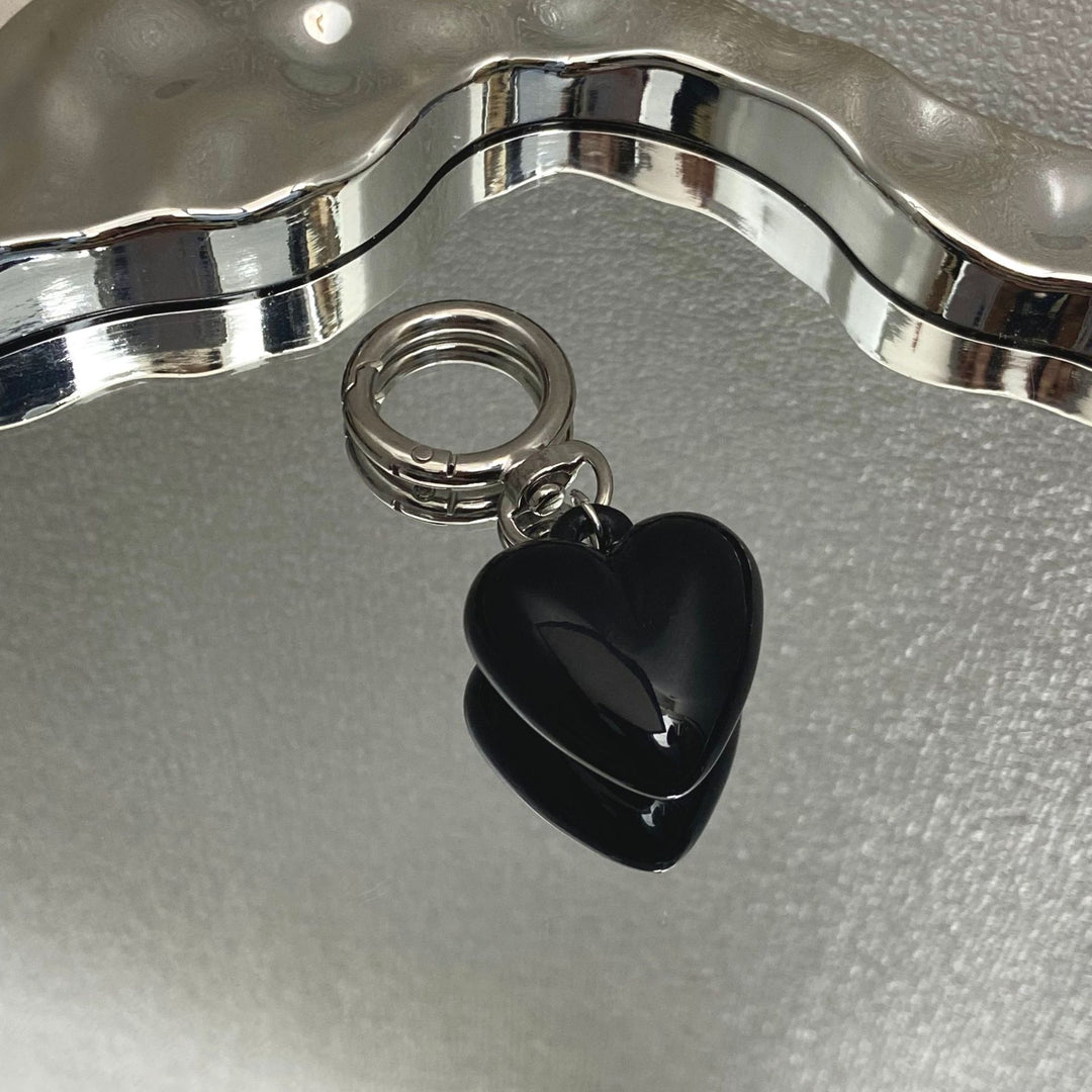 Herzförmiger Charm Schlüsselanhänger Karnz