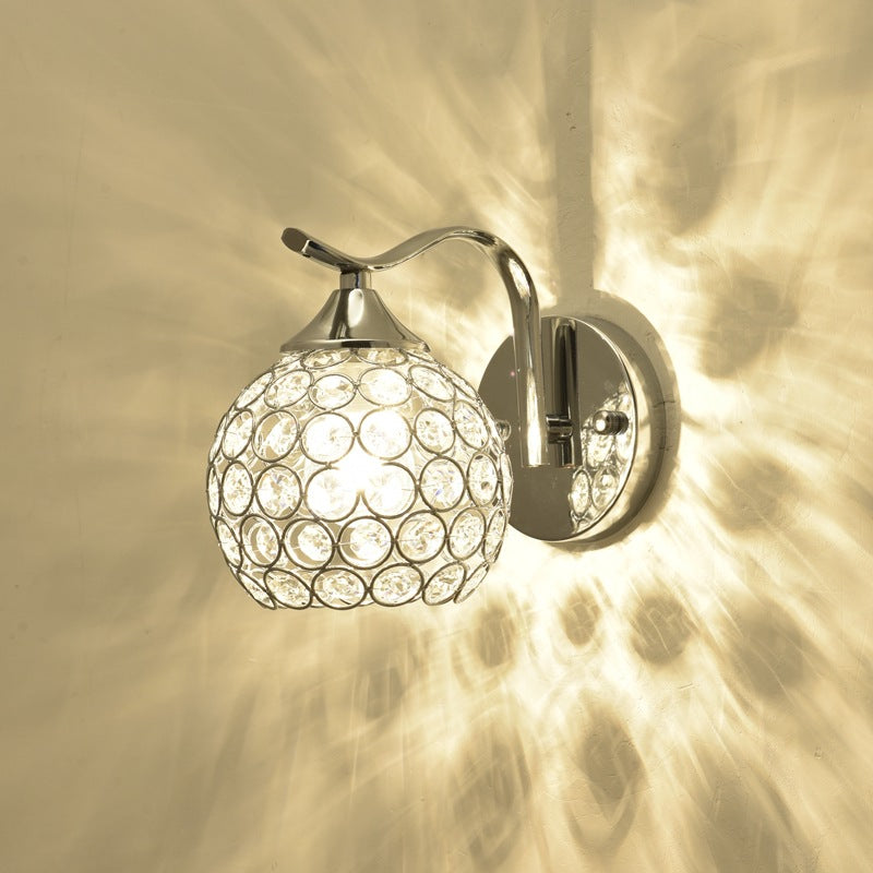 Kristallakzent-Wandlampe