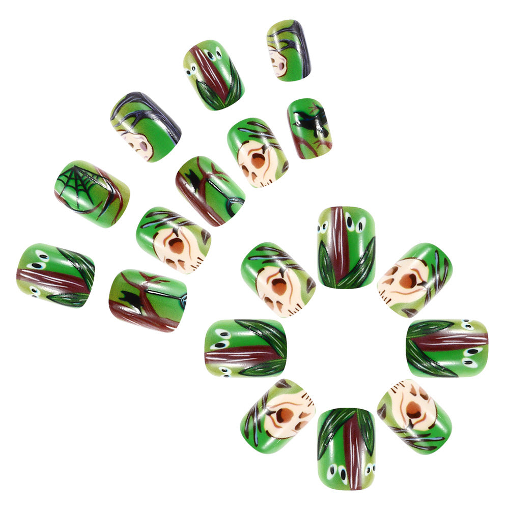 Künstlerisches Botanisches Nail Art Design Karnz