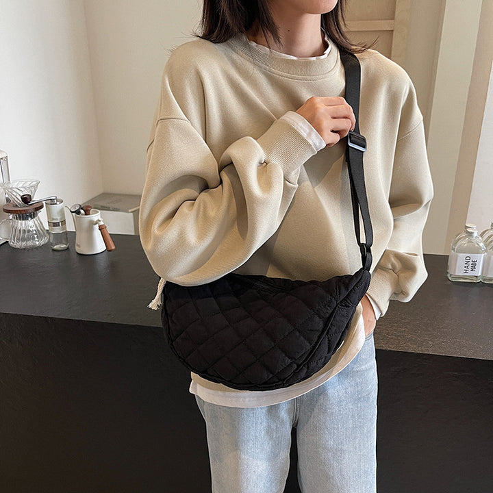 Gepolsterte Schulter-Crossbody-Tasche Karnz