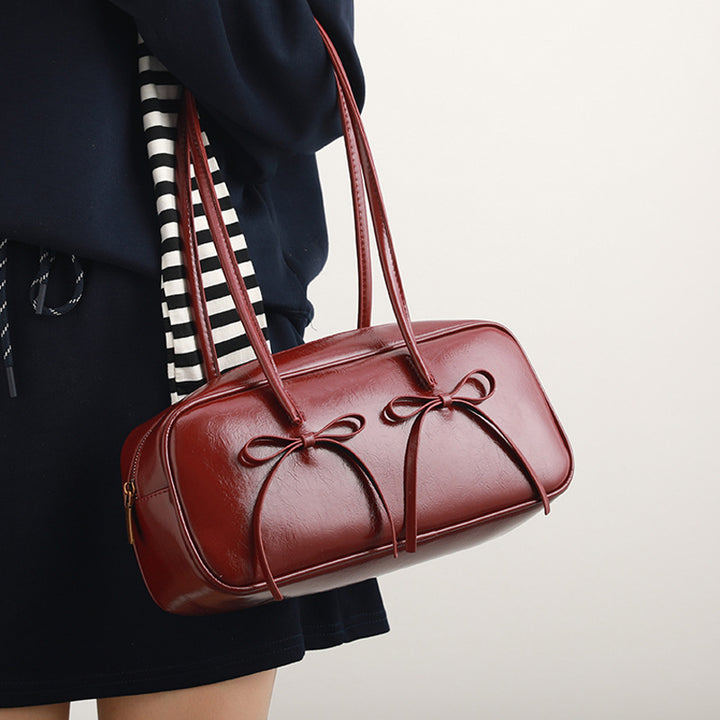 Stylische Leder Tote Karnz