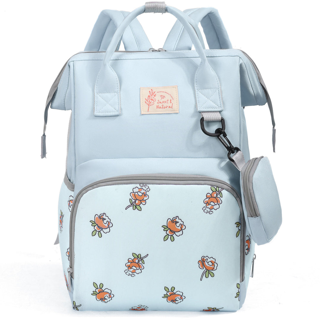Stilvoller Rucksack mit floralem Muster Karnz