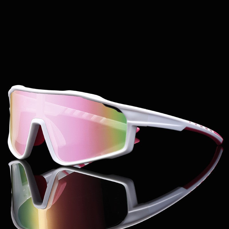 Unisex Sportliche Radbrille mit phototropen Gläsern und aerodynamischem Design Karnz