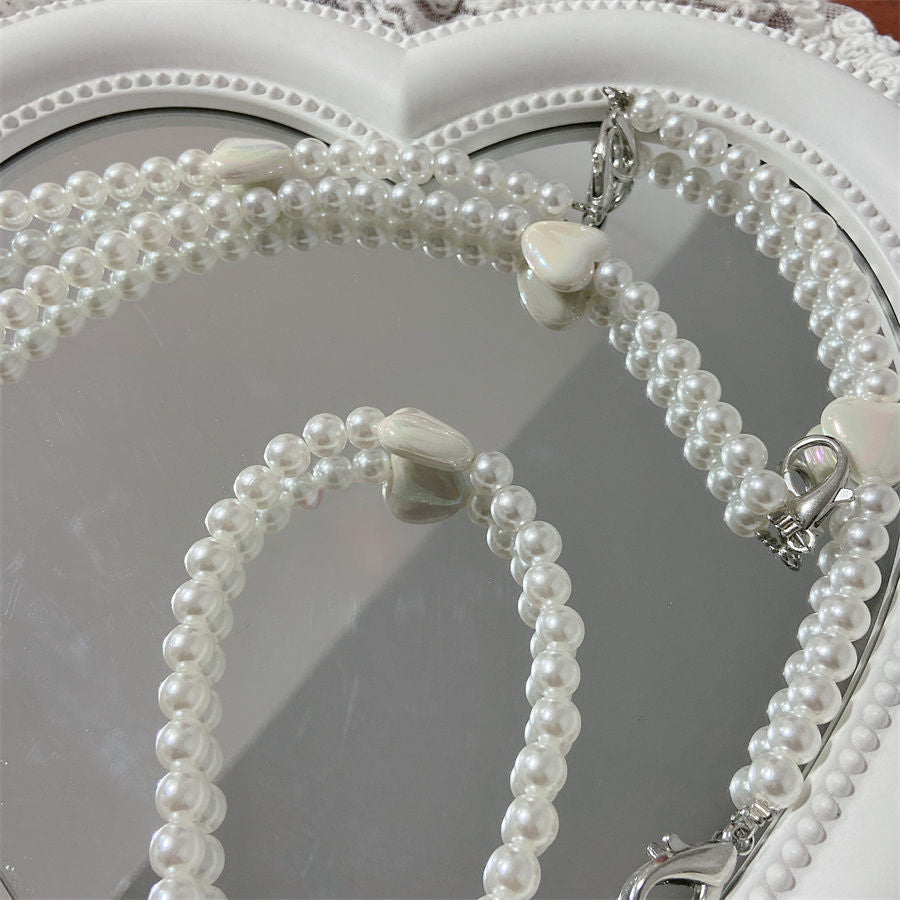 Eleganter Perlenbesetzter Brillenhalter Karnz