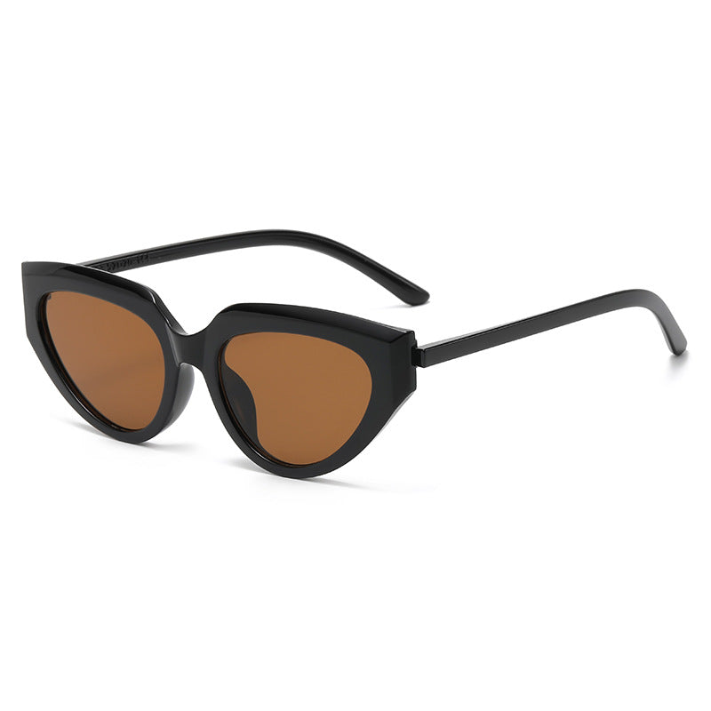 Damen stylische Cat-Eye Sunglasses mit strapazierfähigem Kunststoffrahmen Karnz