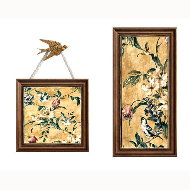 Vintage Blumen Wanddekoration Kollektion