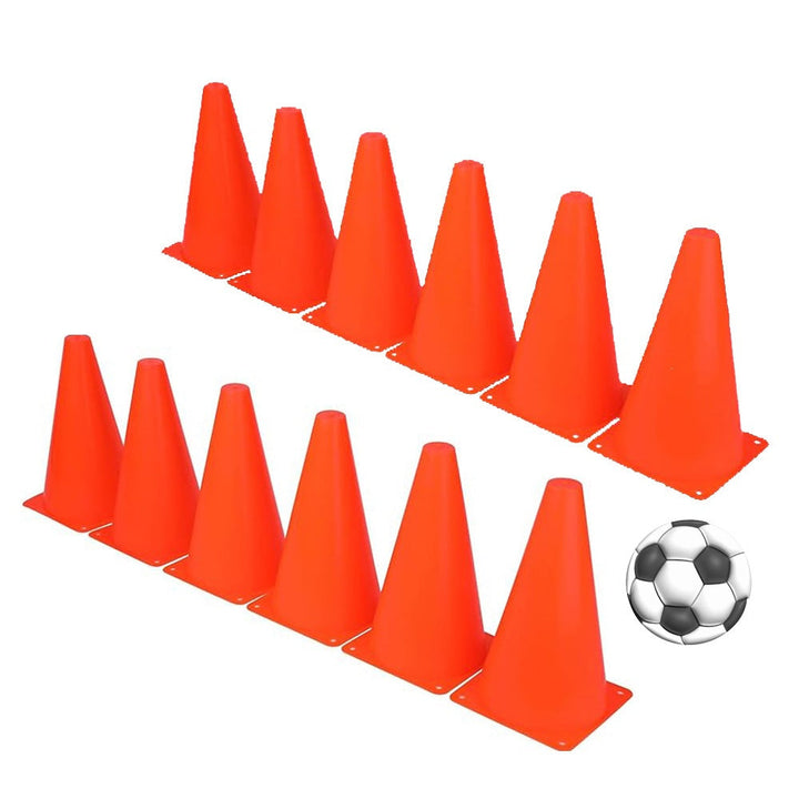Mehrteilige flache Trainingsmarker-Kegel für Fußball-Agilitätstraining Karnz