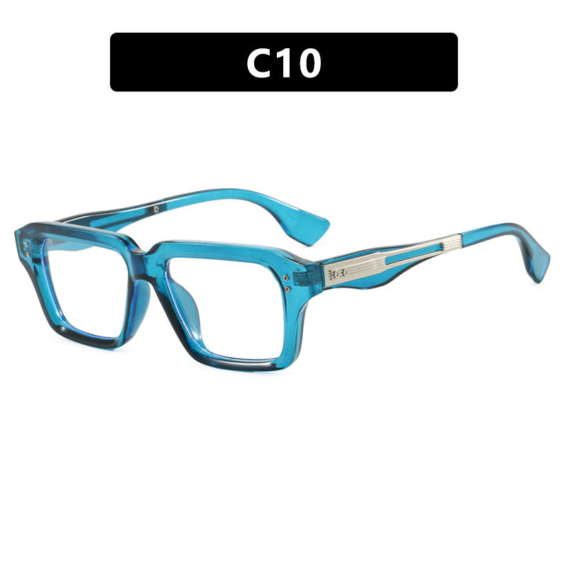 Damen stilvolle quadratische Sonnenbrille mit luxuriösem Schildkrötenmuster und strapazierfähigem Rahmen Karnz
