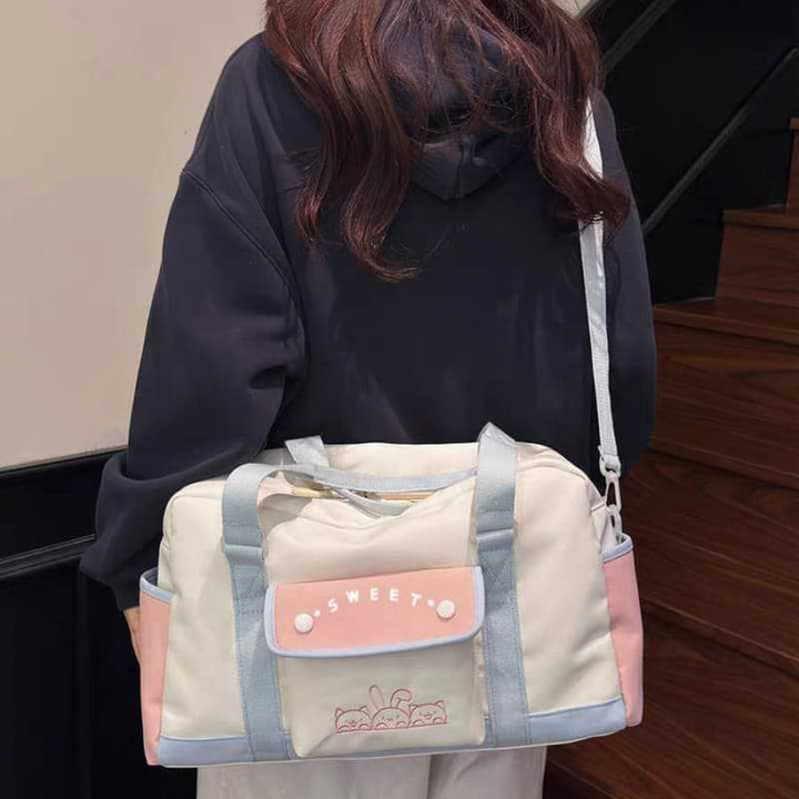 Trendige multifunktionale Gym Duffel Tasche Karnz