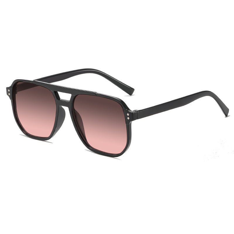 Stylische Breite-Rahmen-Sonnenbrille Karnz