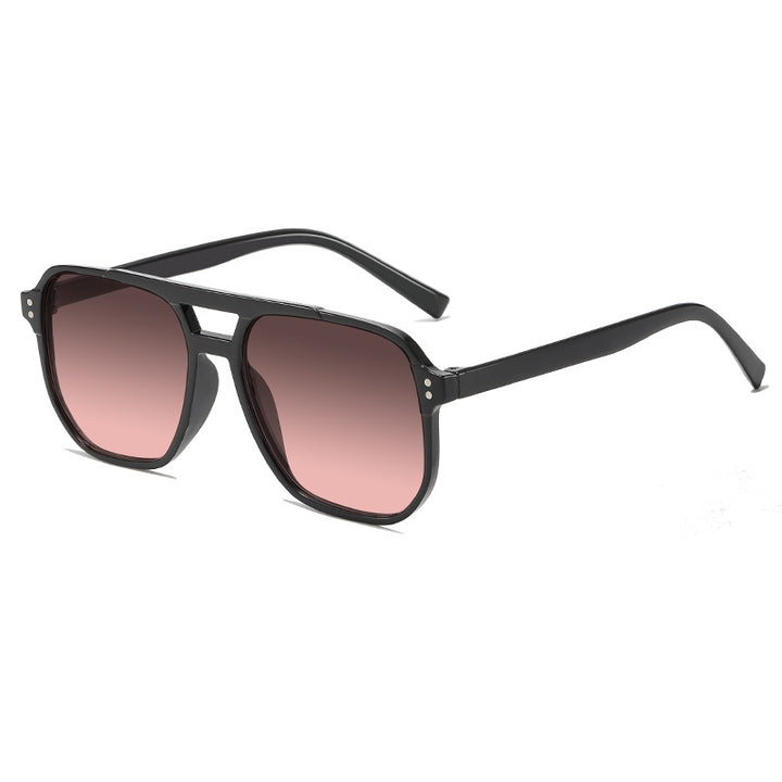 Stylische Breite-Rahmen-Sonnenbrille Karnz