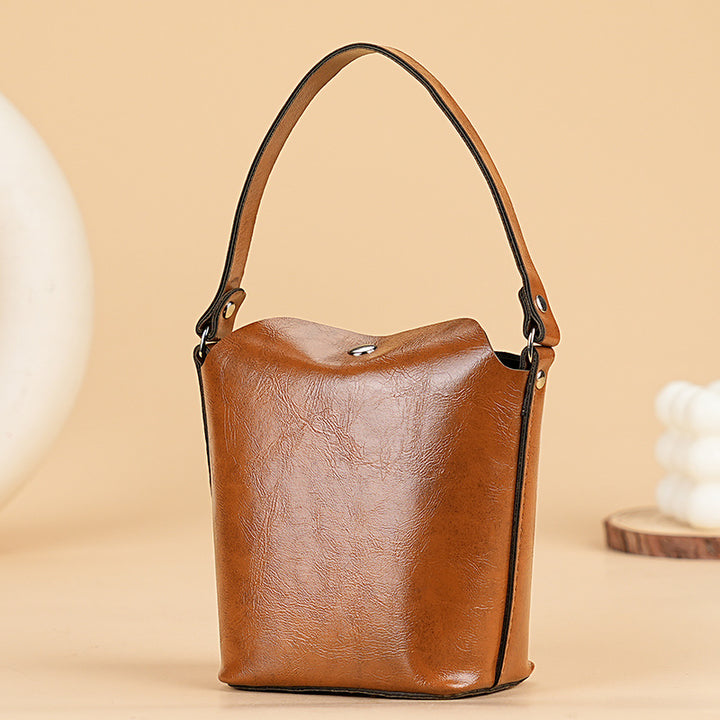 Minimalistische Strukturierte Handtasche