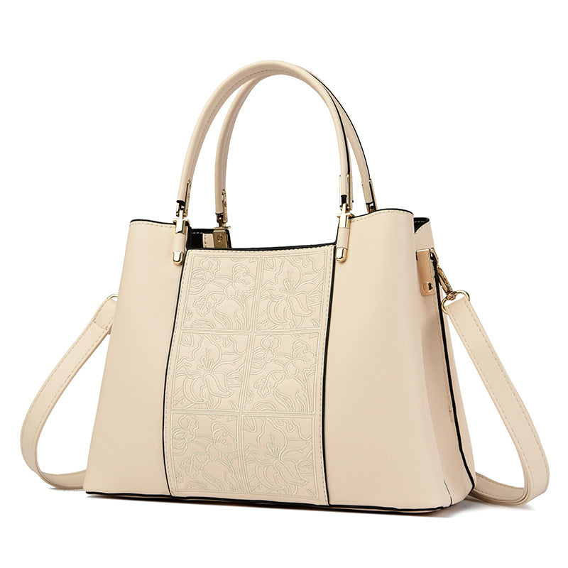 Elegante bestickte Handtasche Karnz